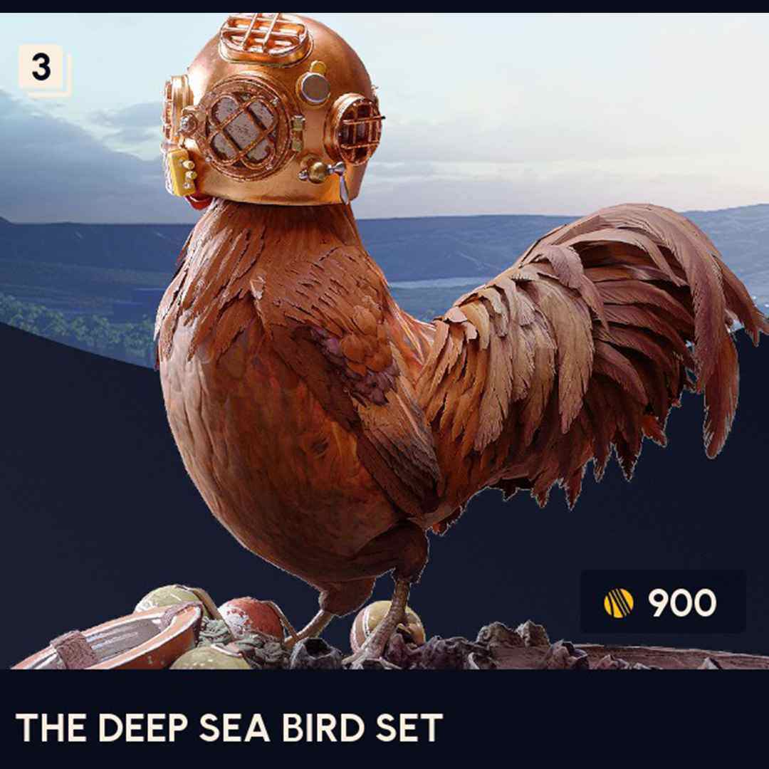 The Deep Sea Bird Set collection showcase